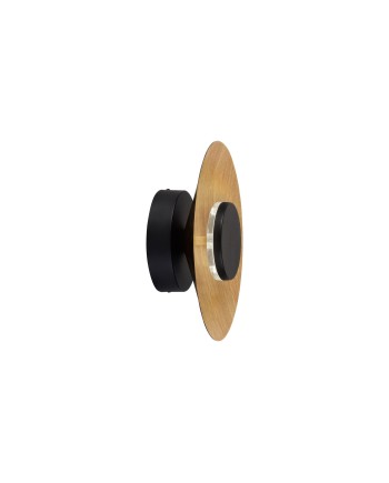 ORION * APLIQUE LED 8W 3000K NEGRO/ MADERA